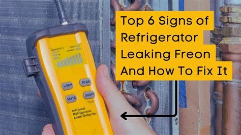 how to fix a freon leak in refrigerator|How to Fix a Freon Leak in Refrigerator 